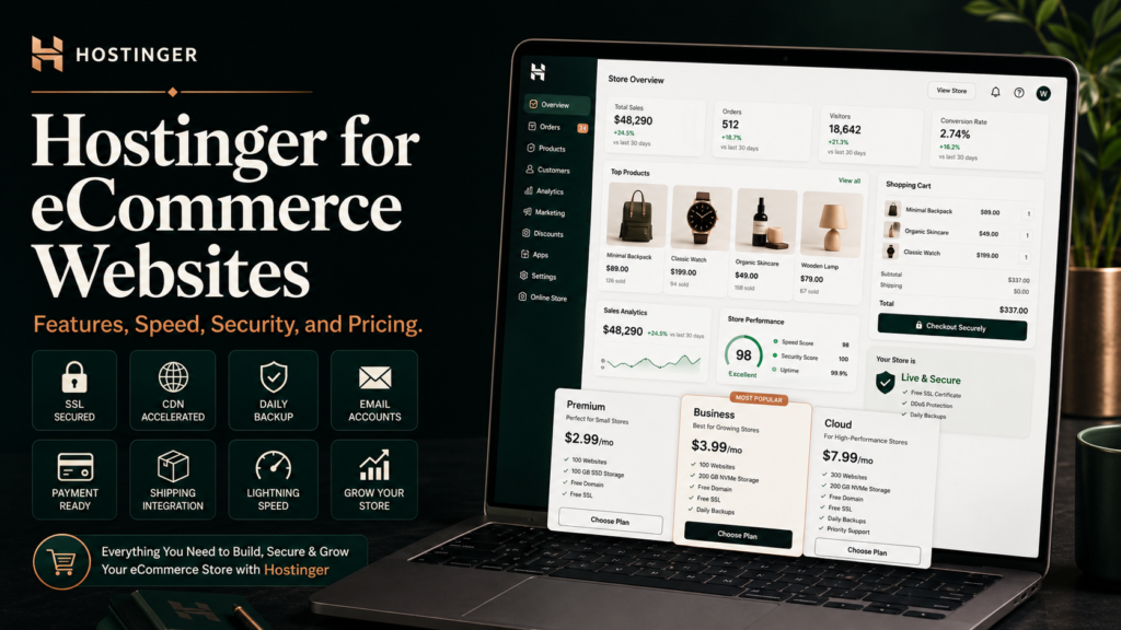 Hostinger for eCommerce