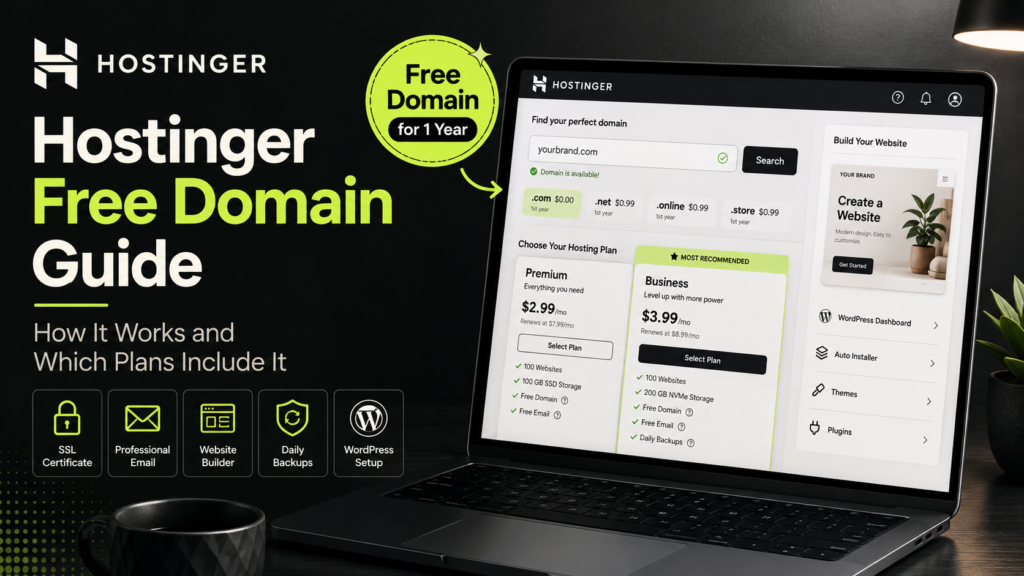 Hostinger Free Domain