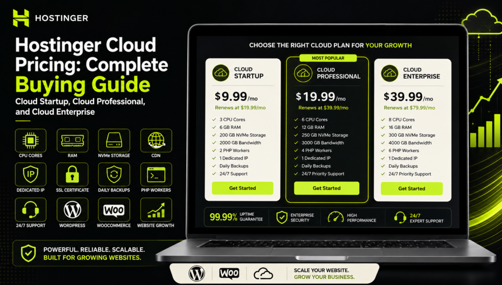 Hostinger Cloud Pricing