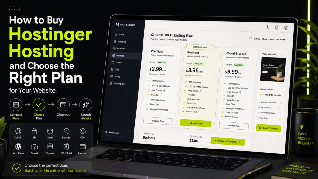 Buy Hostinger Hosting