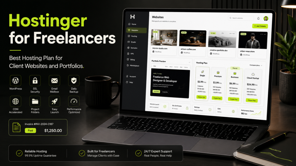 Hostinger for Freelancers