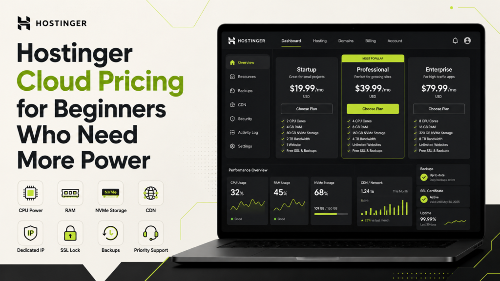 Hostinger Cloud Pricing